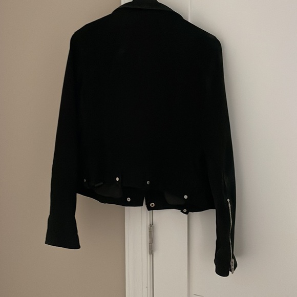BLANK-NYC black suede moto jacket - Picture 5 of 5
